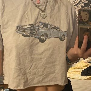 RARE BRANDY!! Cropped car top graphic